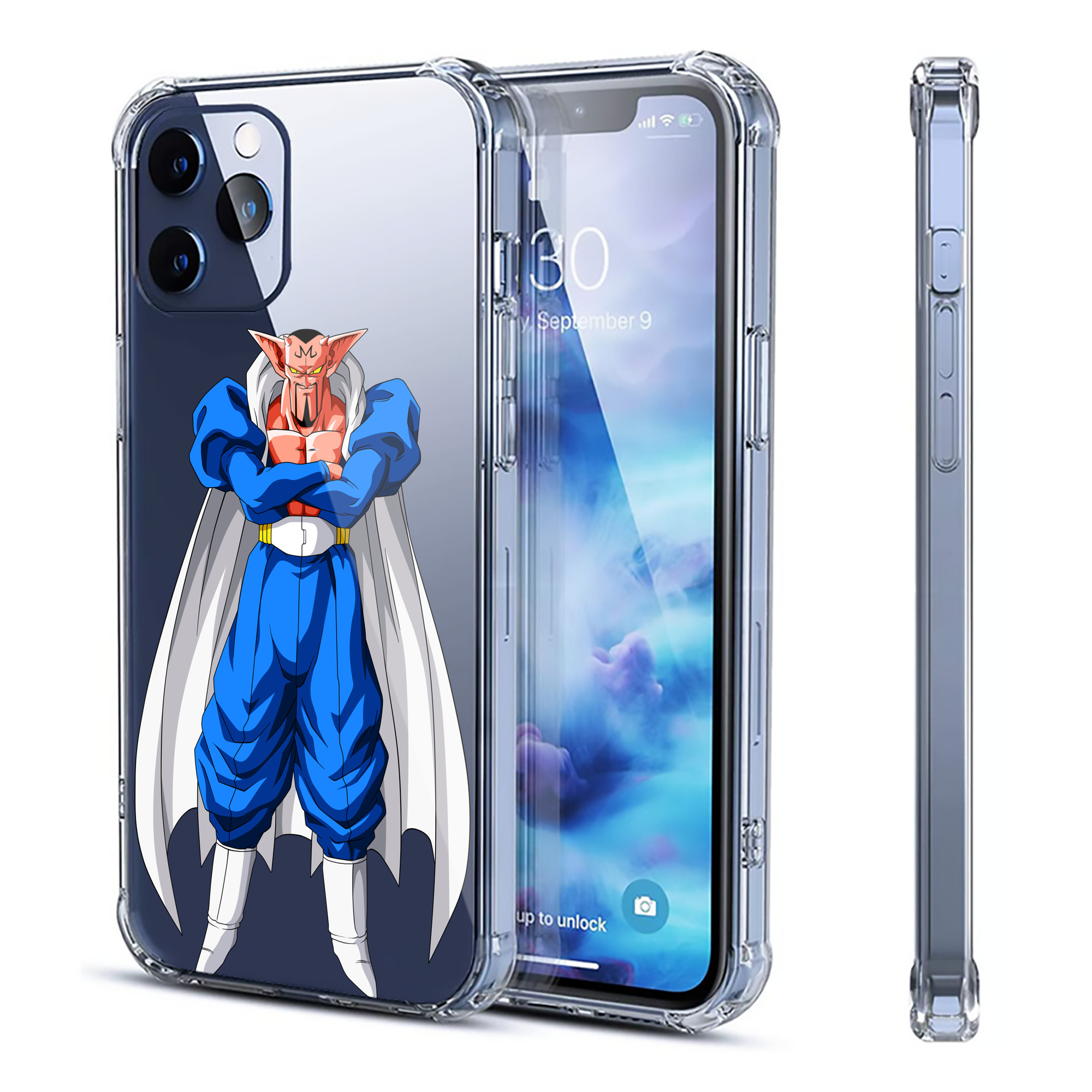 （画像用） ドラゴンボール DRAGON BALL 【iPhone 12シリーズ対応】透明スマホケース（クリアソフトケース）